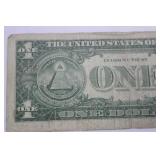 1957A Silver Certificate One Dollar Bill