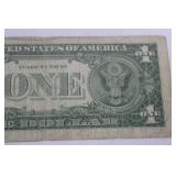 1957A Silver Certificate One Dollar Bill