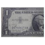 1957A Silver Certificate One Dollar Bill