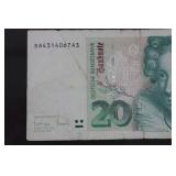 20 Deutsche Mark Banknote
