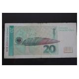 20 Deutsche Mark Banknote
