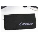 Cartier Eyeglasses 61399853 55-18-140 With Case & Cloth