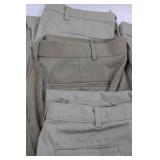 Dickies, George, Farah & Cherokee Dress Pants Mixed Lot (5 Pairs)