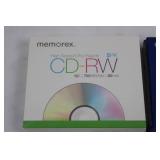 Memorex CD-RW & Fujifilm DVD-R 5-Pack Mixed Lot