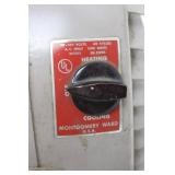 Vintage Montgomery Ward DE-2149B Heating and Cooling Fan