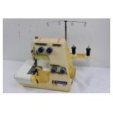 Husqylock 340-2 Serger Sewing Machine - Untested, No Adapter
