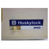 Husqylock 340-2 Serger Sewing Machine - Untested, No Adapter