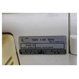 Husqylock 340-2 Serger Sewing Machine - Untested, No Adapter
