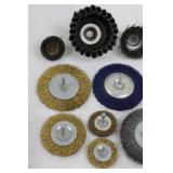 Mixed Lot of Rotary Wire Brushes & Buffing Wheels