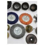 Mixed Lot of Rotary Wire Brushes & Buffing Wheels