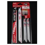 Milwaukee 49-22-1306A Sawzall Blade Set - Sealed 6-Piece