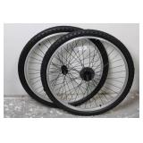 26 X 1.95 Bicycle Wheel Set - Pair