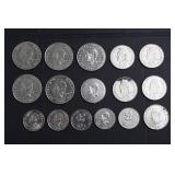 French Franc Coin Assortment