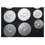 French Franc Coin Assortment