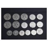 French Franc Coin Assortment