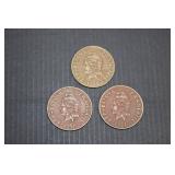 French Polynesia 100 Francs Coins