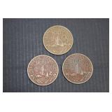 French Polynesia 100 Francs Coins