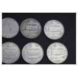 French Polynesia Coin Collection (20 Coins)