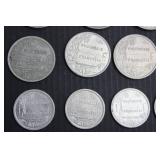 French Polynesia Coin Collection (20 Coins)