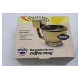 BigMouth Inc the Golden Throne Coffee Mug 10 Oz
