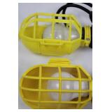 Pair of Corded Work Lights With Guards