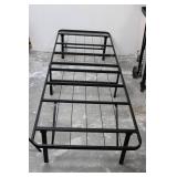 Black Metal Bed Frame (Twin Size)