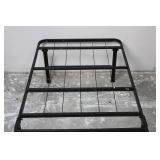 Black Metal Bed Frame (Twin Size)