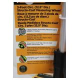 Johnson 3-Foot Circ. Measuring Wheel With 5-Digit Counter