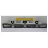 Spirit Level Set (Lot of 3)