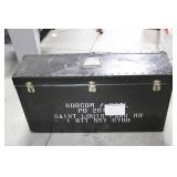 Black Road Case Trunk