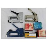 Stanley, Arrow, Bostitch & Swingline Staplers and Staples Mixed Lot