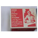 Stanley, Arrow, Bostitch & Swingline Staplers and Staples Mixed Lot