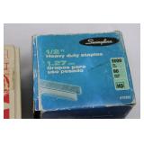 Stanley, Arrow, Bostitch & Swingline Staplers and Staples Mixed Lot