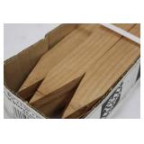 Wooden & Plastic Grade Stakes Mixed Lot