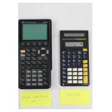 Texas Instruments TI-85 & TI-30SLR+ Calculators (Lot of 2)