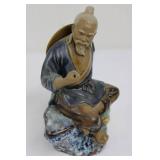 Oriental Porcelain Figural Statue (8.5' tall)