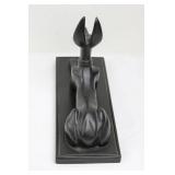Egyptian-Style Jackal Figurine on Base (9' x 14')