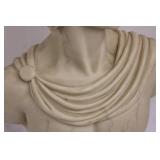 Classical Style Bust Sculpture on Pedestal (18' tall)