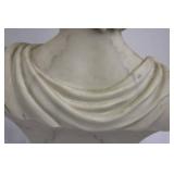 Classical Style Bust Sculpture on Pedestal (18' tall)