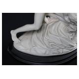 Winged Angel and Figure Sculpture R590-24 Resin on Base (13' x 14')
