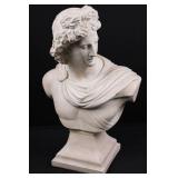 Classical Male Bust Sculpture 1997 (21' Tall)