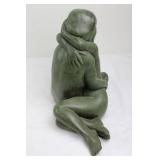 Abstract Intertwined Figure Sculpture 13.5' Tall