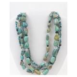 Silpada Sterling Silver Multi-Strand Beaded Necklace