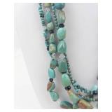 Silpada Sterling Silver Multi-Strand Beaded Necklace
