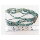 Silpada Sterling Silver Multi-Strand Beaded Necklace