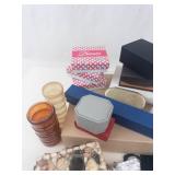 Mixed Lot of Decorative Gift Boxes, Jewelry Boxes & Pouches