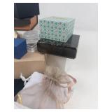 Mixed Lot of Decorative Gift Boxes, Jewelry Boxes & Pouches