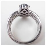 D'joy Boulder Opal & Multigem Sterling Silver Ring Size 6.75-7