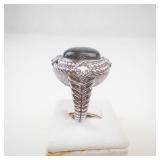 Judith Ripka Labradorite Sterling Silver Ring Size 8