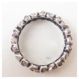 Bali Legacy Floral Sterling Silver Ring Size 8